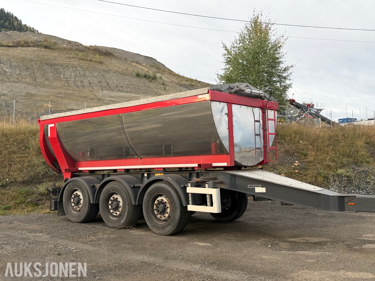 2018 Volvo FH 540 asfalt bil med henger - EU-godkjent