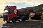 2018 Volvo FH 540 asfalt bil med henger - EU-godkjent