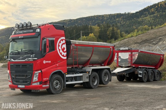 2018 Volvo FH 540 asfalt bil med henger - EU-godkjent