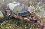 1981 Diesel tanktilhenger 990 liter 