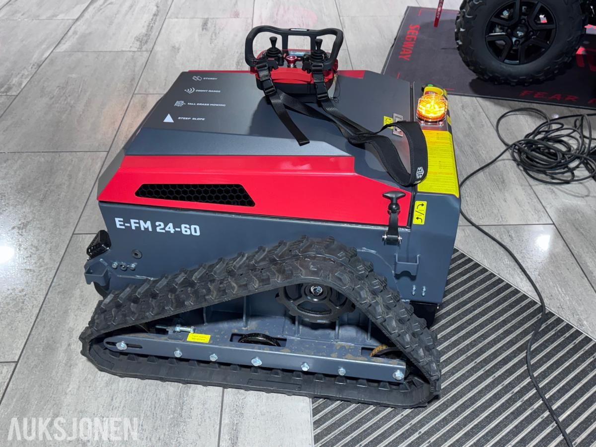 Bluebird E-FM 24-60 fjernstyrt beitepusser – elektrisk – demomaskin – ny garanti