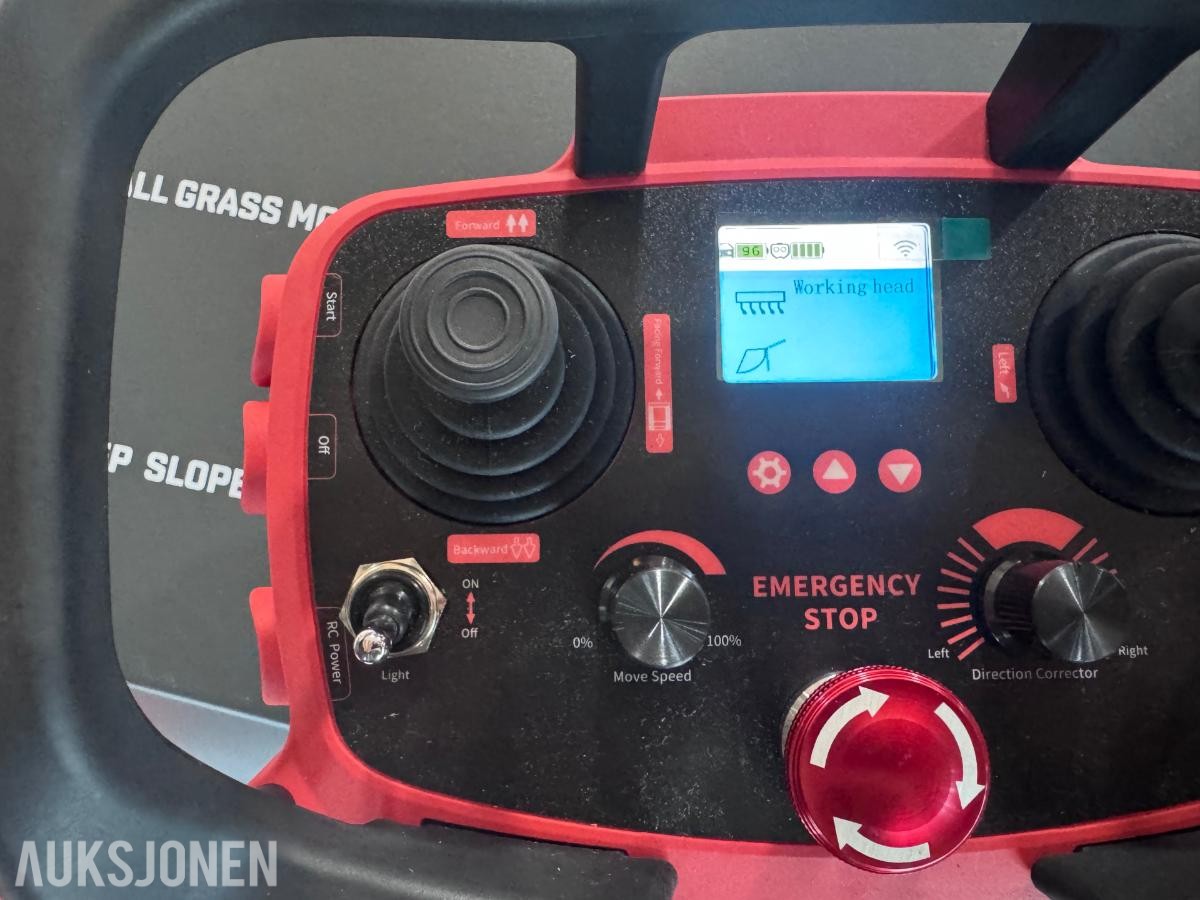 Bluebird E-FM 24-60 fjernstyrt beitepusser – elektrisk – demomaskin – ny garanti