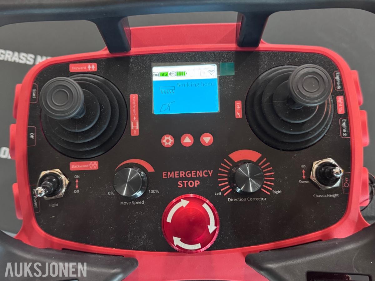 Bluebird E-FM 24-60 fjernstyrt beitepusser – elektrisk – demomaskin – ny garanti