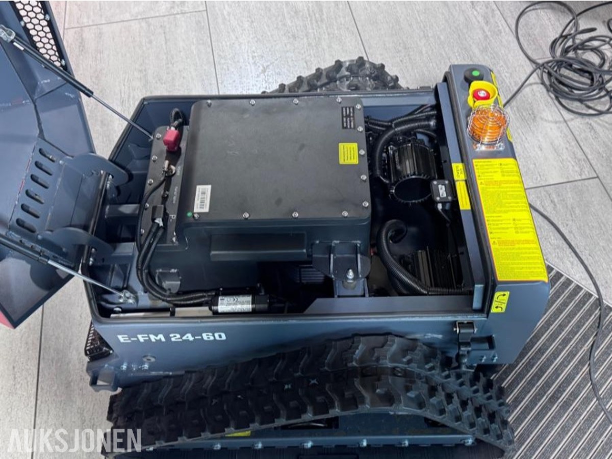 Bluebird E-FM 24-60 fjernstyrt beitepusser – elektrisk – demomaskin – ny garanti