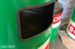 Tøffe Castrol tønne stoler,bord og søppletønne oljefat 