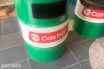 Tøffe Castrol tønne stoler,bord og søppletønne oljefat 