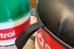 Tøffe Castrol tønne stoler,bord og søppletønne oljefat 