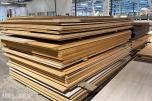 Stort restparti møbelplater – laminert/belagt sponplate – Swiss Krono m.m.