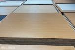 Stort restparti møbelplater – laminert/belagt sponplate – Swiss Krono m.m.
