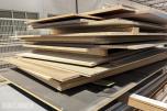 Stort restparti møbelplater – laminert/belagt sponplate – Swiss Krono m.m.