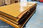 Stort restparti møbelplater – laminert/belagt sponplate – Swiss Krono m.m.