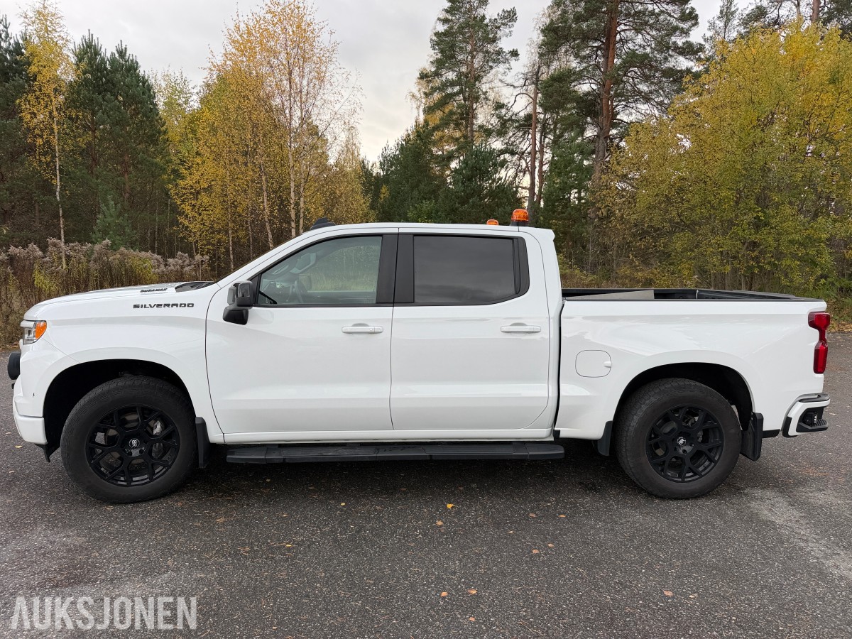 2024 Chevrolet Silverado, 3,0D 309hk 4WD / 49369km / H.feste / Ekstra lys / Pen!