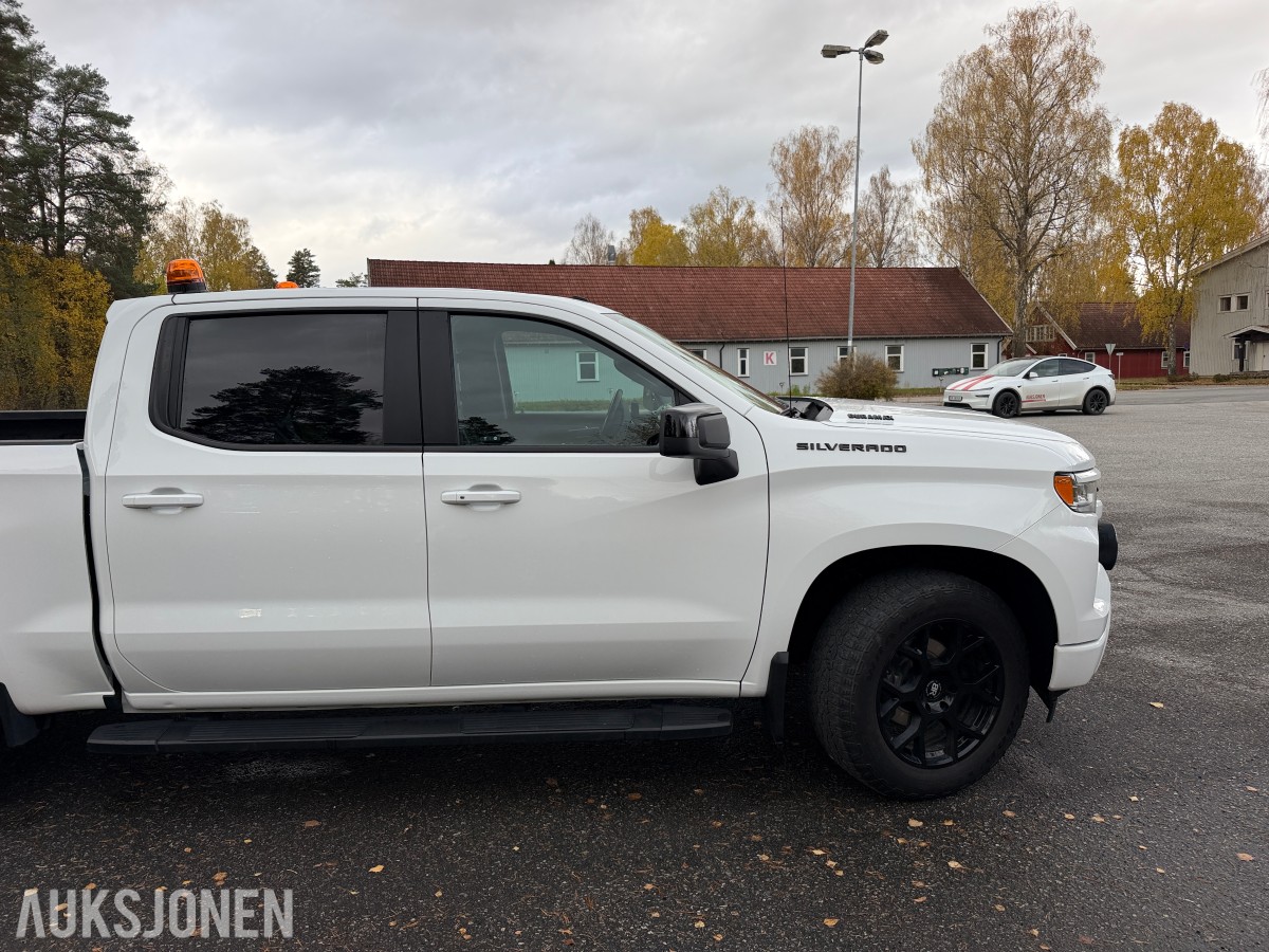 2024 Chevrolet Silverado, 3,0D 309hk 4WD / 49369km / H.feste / Ekstra lys / Pen!