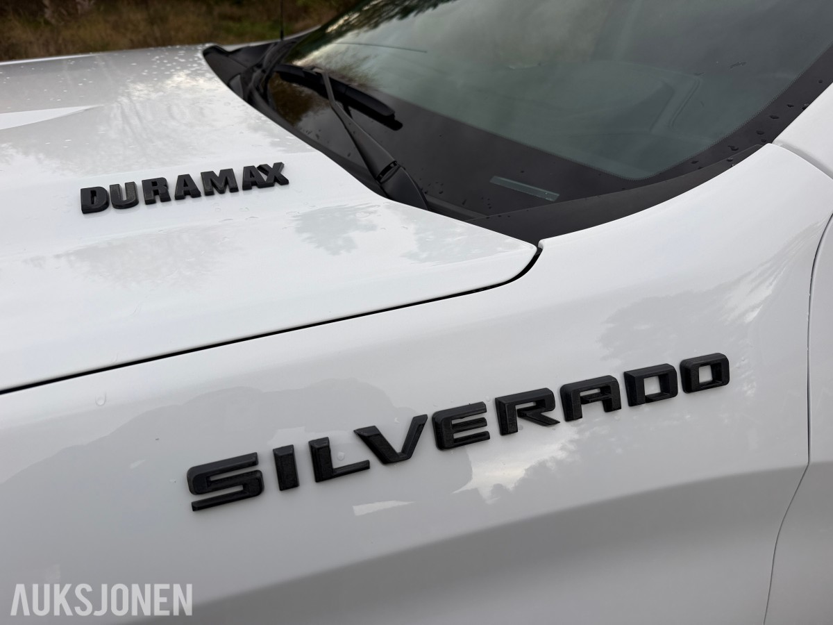 2024 Chevrolet Silverado, 3,0D 309hk 4WD / 49369km / H.feste / Ekstra lys / Pen!