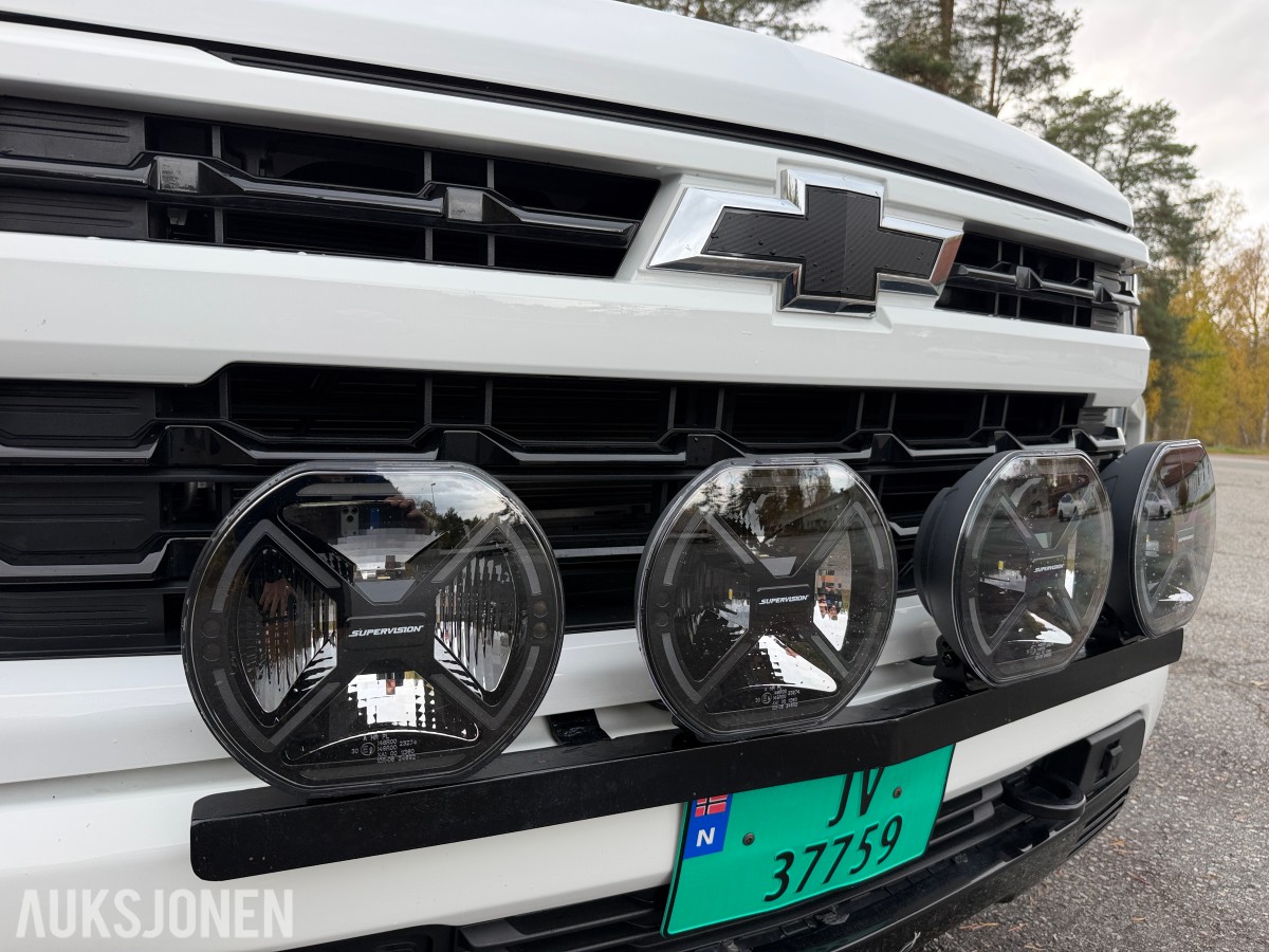 2024 Chevrolet Silverado, 3,0D 309hk 4WD / 49369km / H.feste / Ekstra lys / Pen!