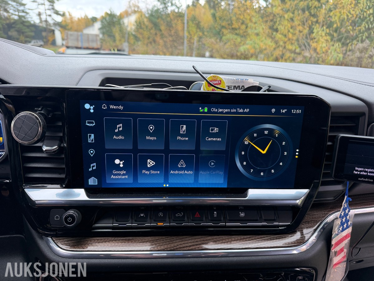 2024 Chevrolet Silverado, 3,0D 309hk 4WD / 49369km / H.feste / Ekstra lys / Pen!