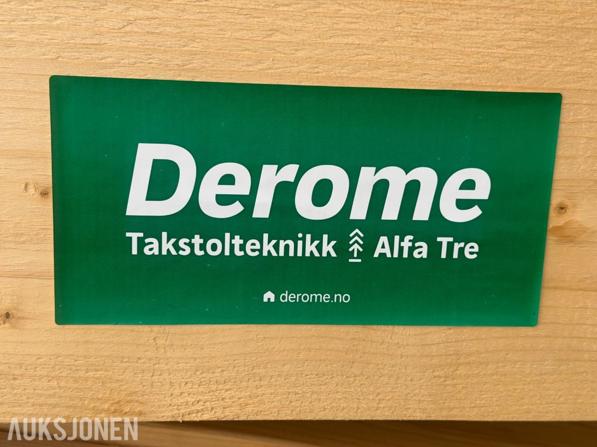 2026 Takstoler. Tilbygg. Garasje. Derome