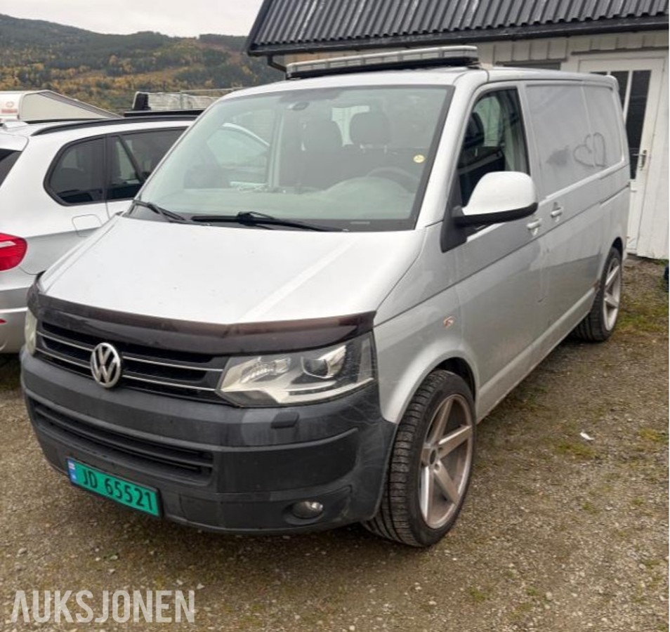 2013 Volkswagen Transporter 2.0 140hk  4MOTION hengerfeste skyvedører  
