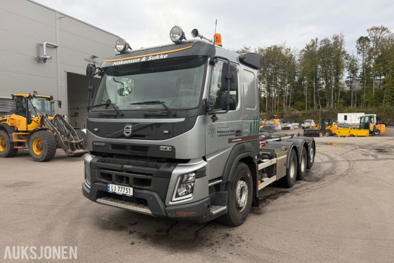 2020 Volvo FMX 540 8x4 krokbil - EU-Godkjent - JOAB krokløft L24A-5750 AA - 372 921 km - automatgir - går på gullavtale
