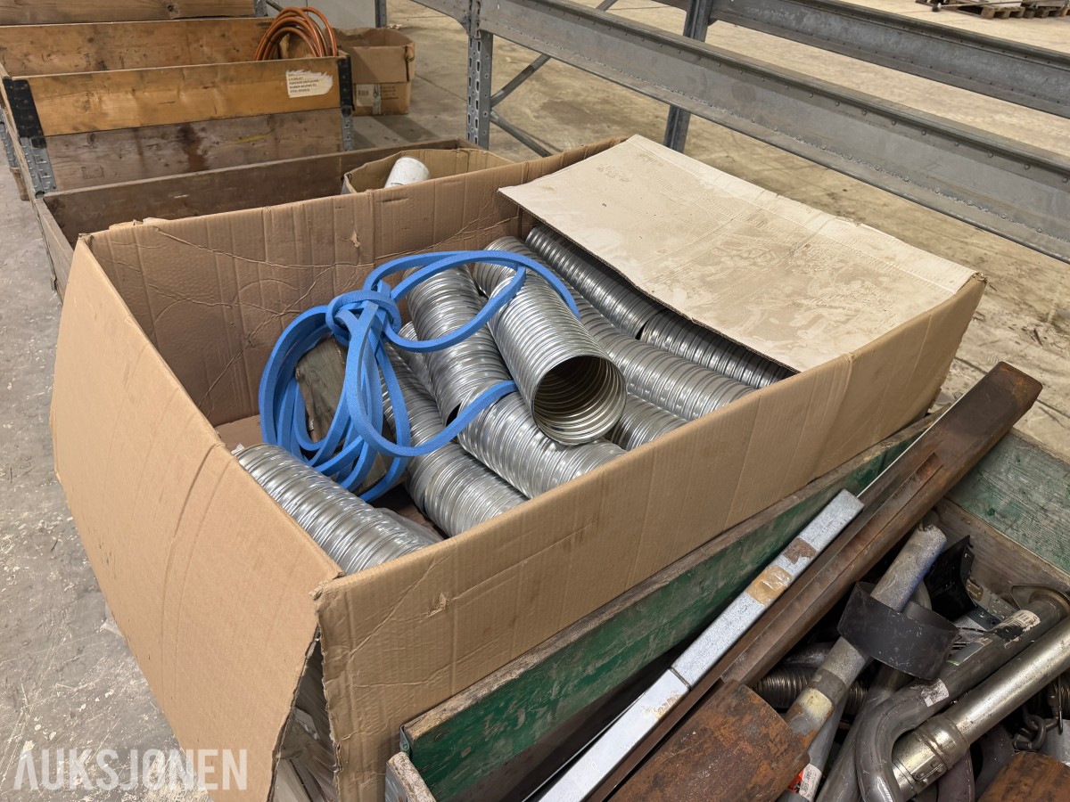 Pall med spirorør / ventilasjonsrør