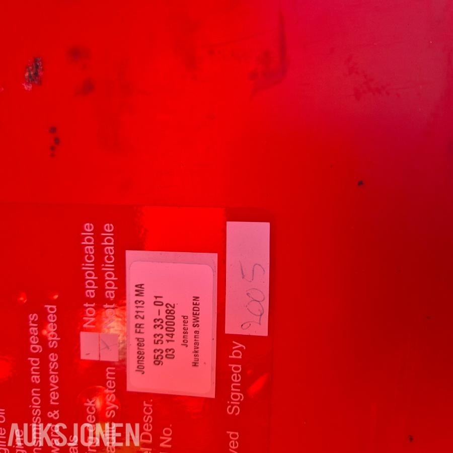 Jonsered FR 2113 MA sitteklipper
