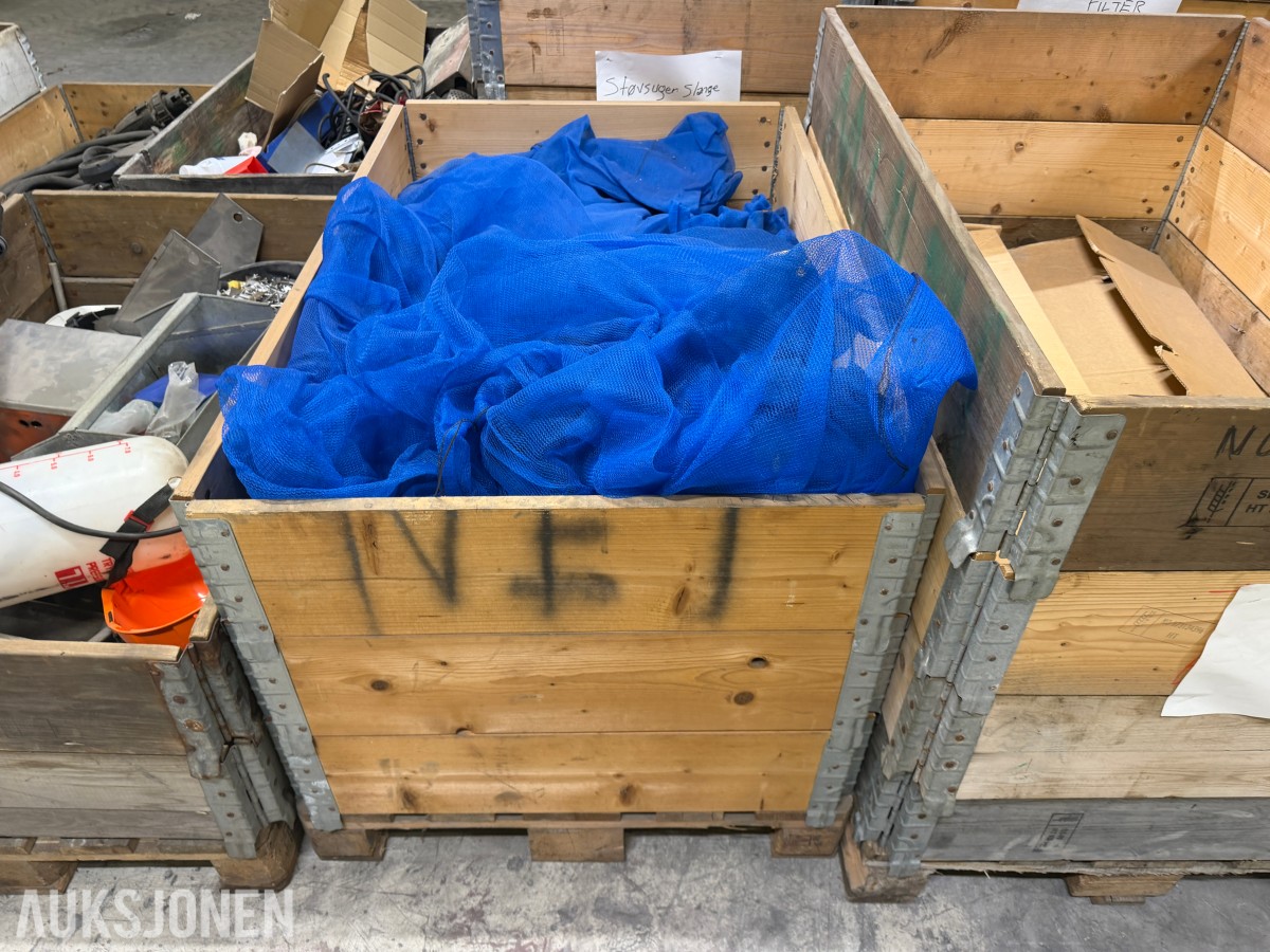 Sikkerhetsnett til stillas – ukjent mengde