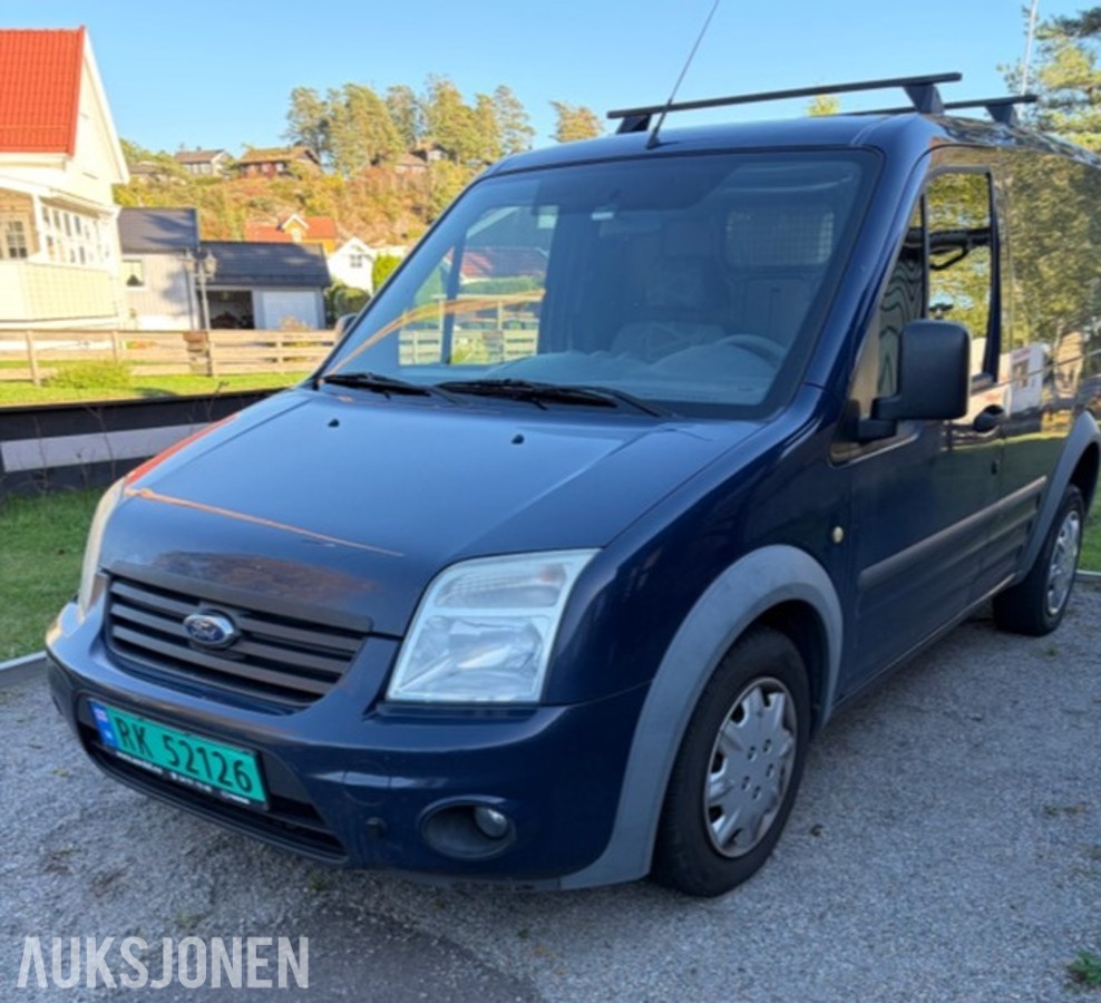 2011 FORD TRANSIT CONNECT 1.8 DIESEL 75HK 140500KM, EU-GODKJENT REP.OBJEKT