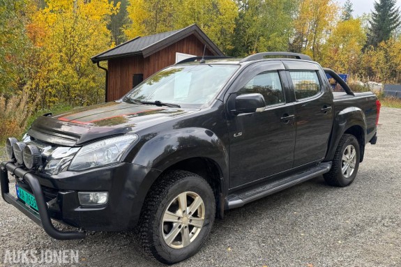 2016 Isuzu D-max 2.5 163hk 4WD pickup s+v dekk hengerfeste automat cruisekontroll skinn 144000km