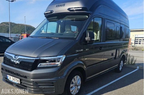 2024 Knaus - MAN TGE 180 4x4 Bobil - Kun 15.000 km – Automat