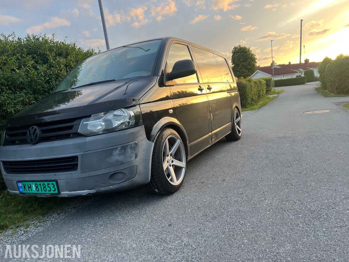 2012 VOLKSWAGEN TRANSPORTER 2.0 TDI 140HK 4MOTION HENGERFESTE PÅKOSTET EU-OK 01.28