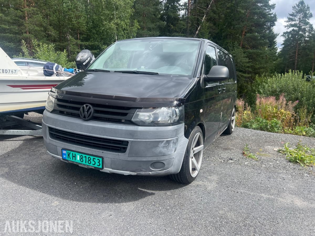 2012 VOLKSWAGEN TRANSPORTER 2.0 TDI 140HK 4MOTION HENGERFESTE PÅKOSTET EU-OK 01.28