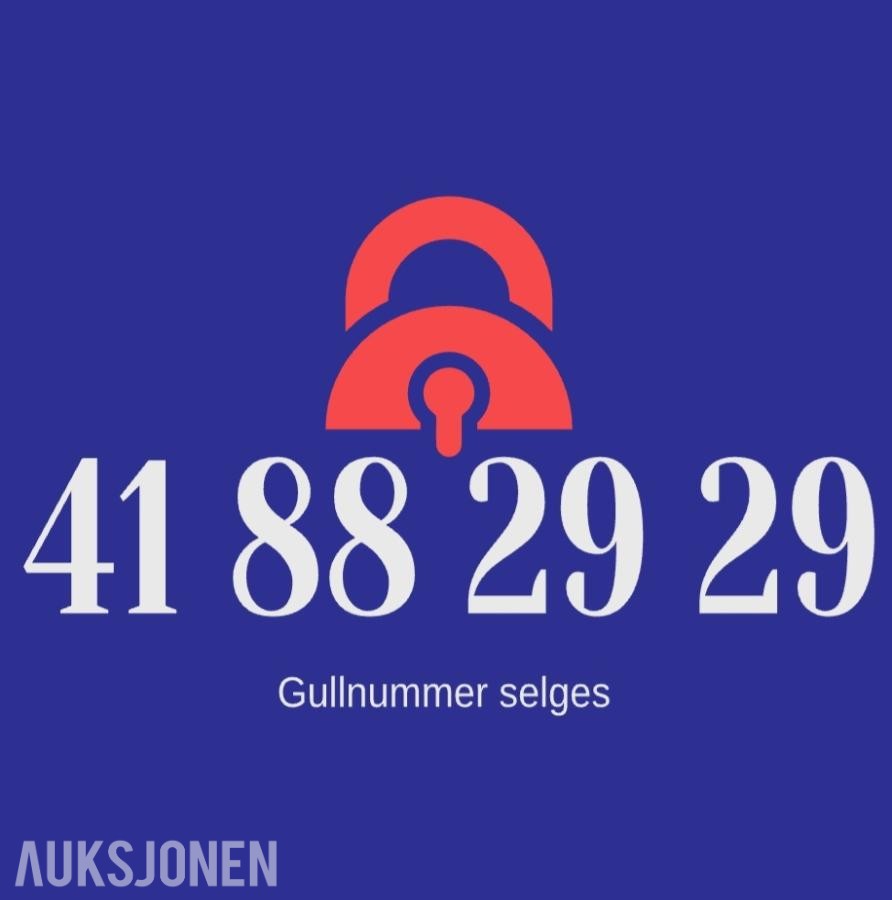 Gullnummer: 41 88 29 29