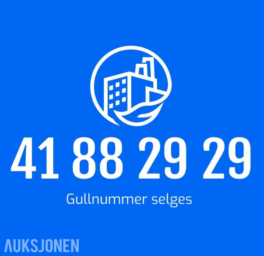 Gullnummer: 41 88 29 29