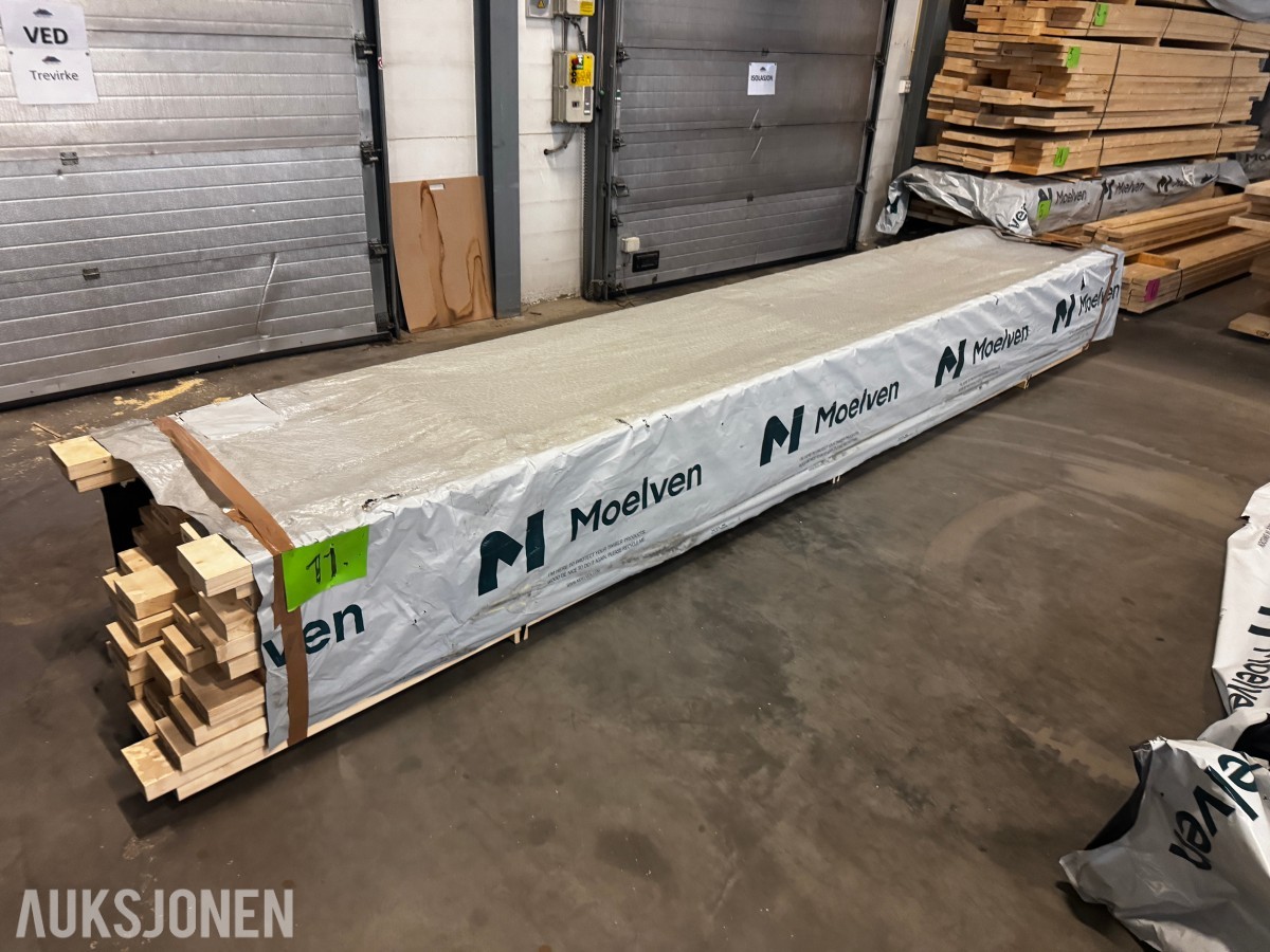 1 pakke konstruksjonsvirke 48x148 mm