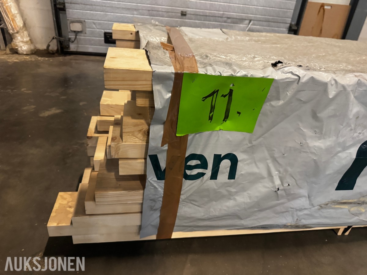 1 pakke konstruksjonsvirke 48x148 mm