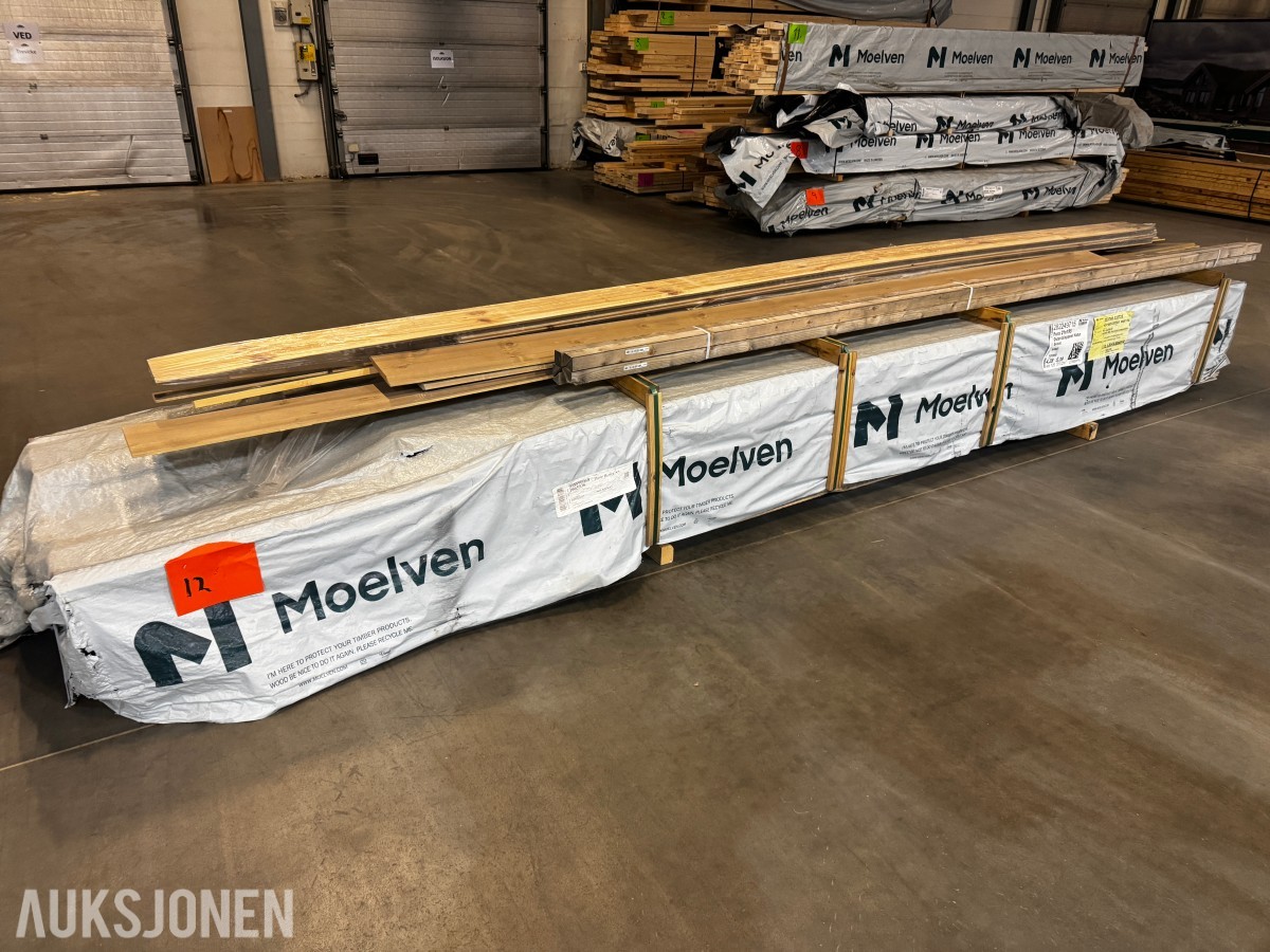 1 pakke Østerdalspanel natur beiset sand 21x195 mm
