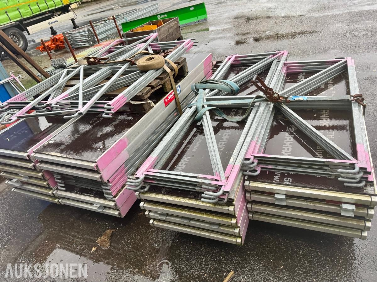 Jamax stillas – 20 stk plattinger og rekkverk 1,5/2,0 m