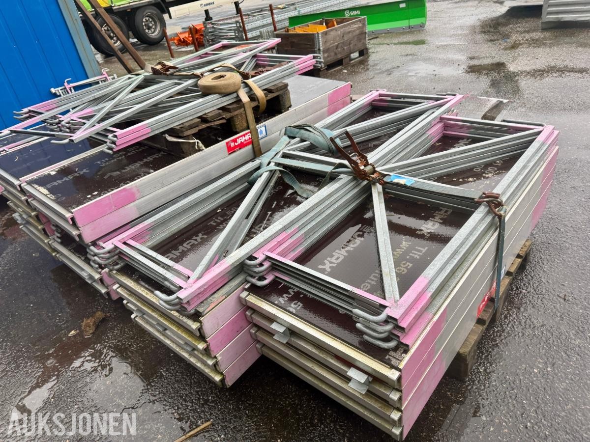 Jamax stillas – 20 stk plattinger og rekkverk 1,5/2,0 m