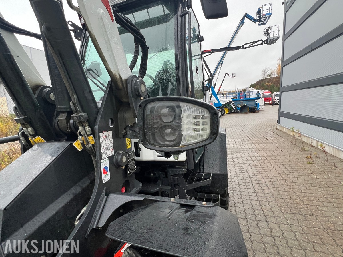 2024 Bobcat L95 hydrauliske gaffler, lite timer!