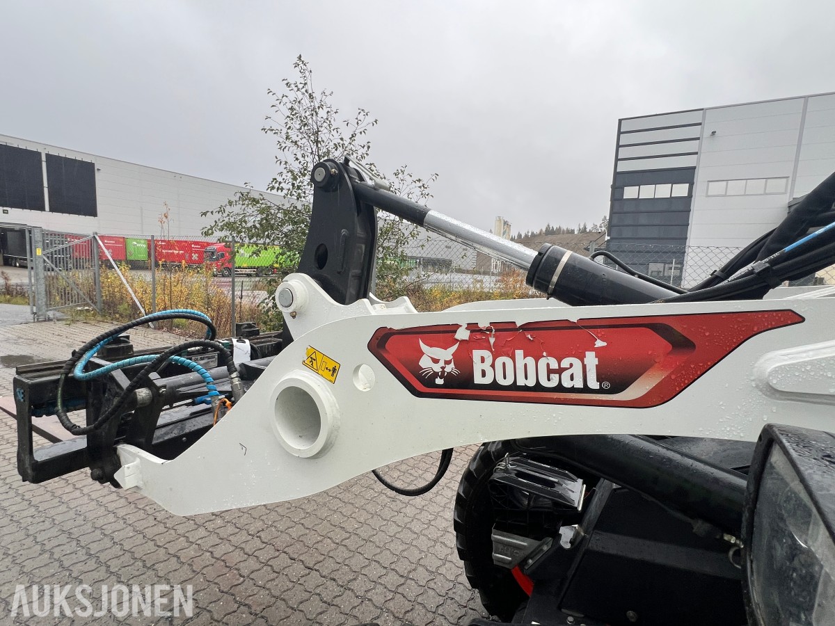 2024 Bobcat L95 hydrauliske gaffler, lite timer!
