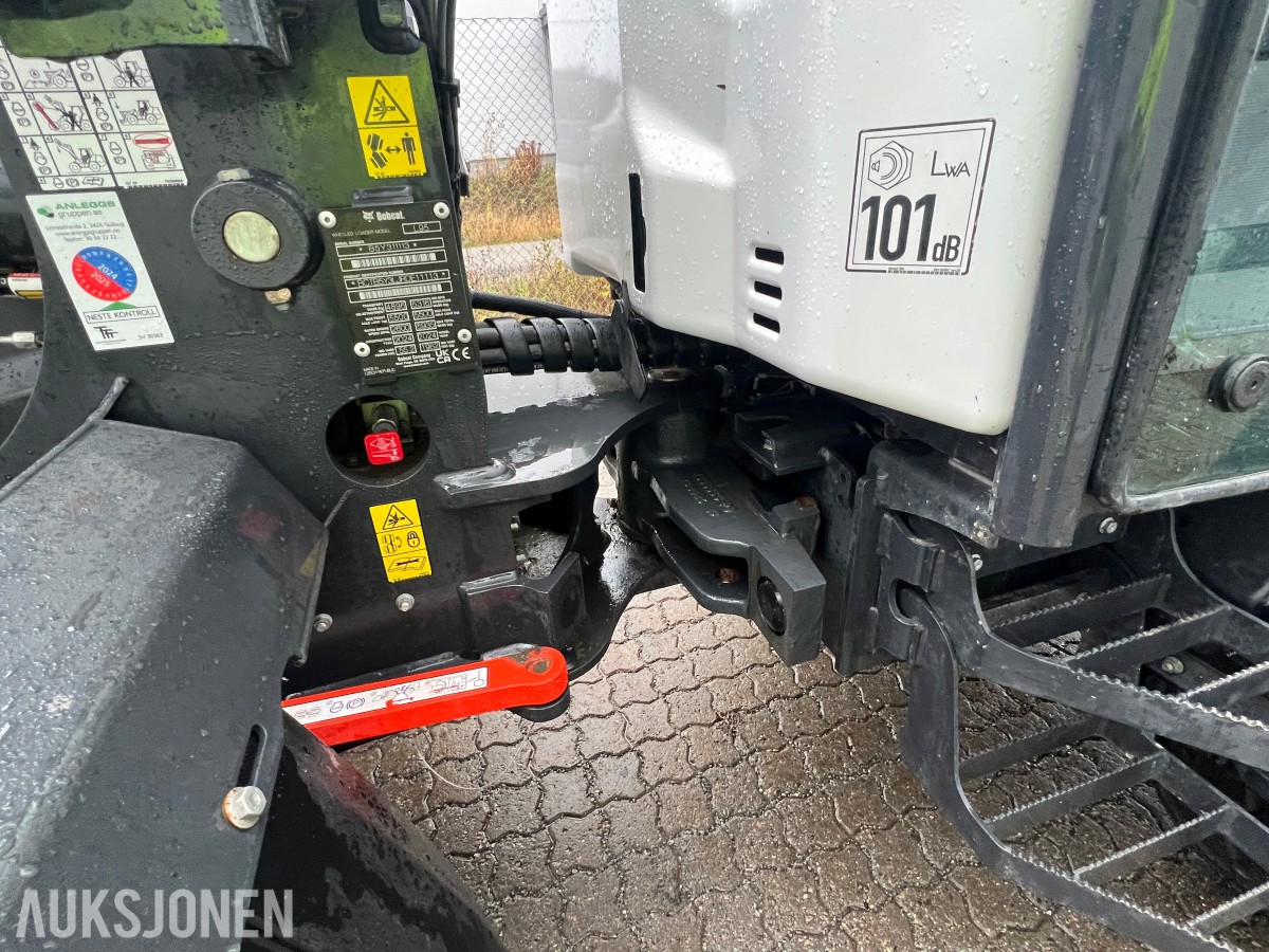 2024 Bobcat L95 hydrauliske gaffler, lite timer!