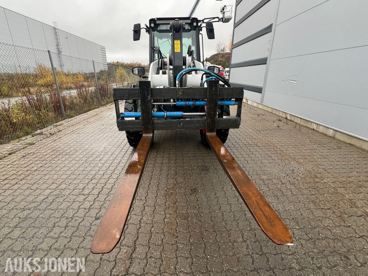 2024 Bobcat L95 hydrauliske gaffler, lite timer!