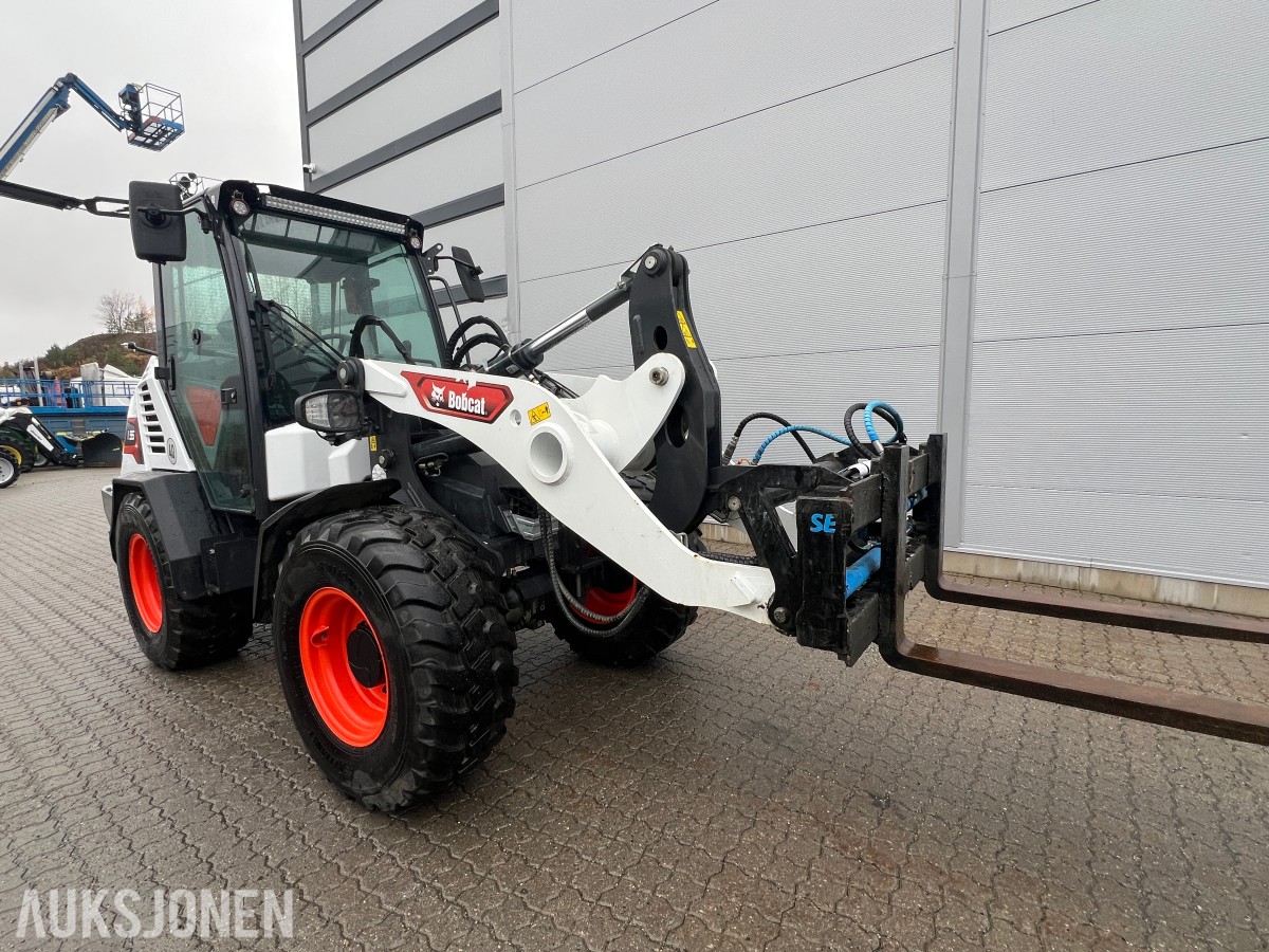 2024 Bobcat L95 hydrauliske gaffler, lite timer!