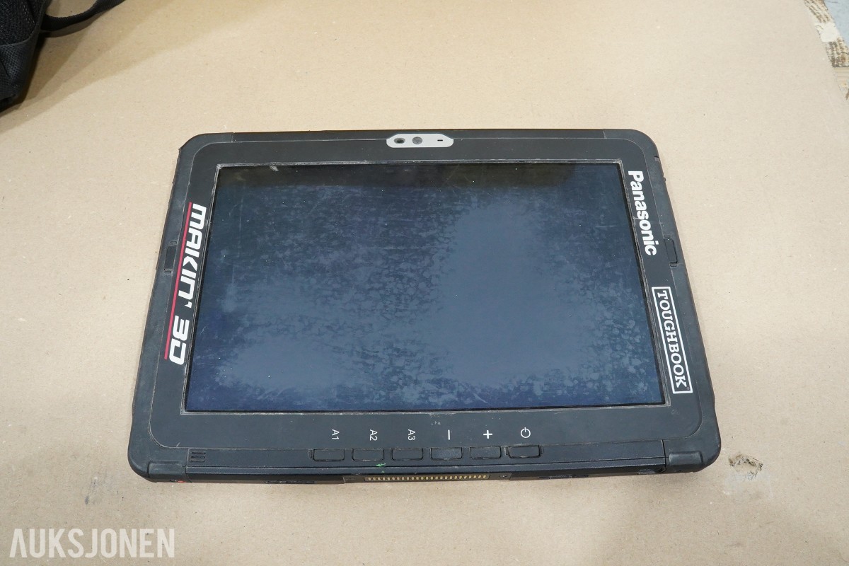 2025 Makin' 3D GNSS-utstyr med Panasonic Toughbook FZ-A3