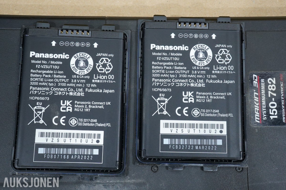 2025 Makin' 3D GNSS-utstyr med Panasonic Toughbook FZ-A3