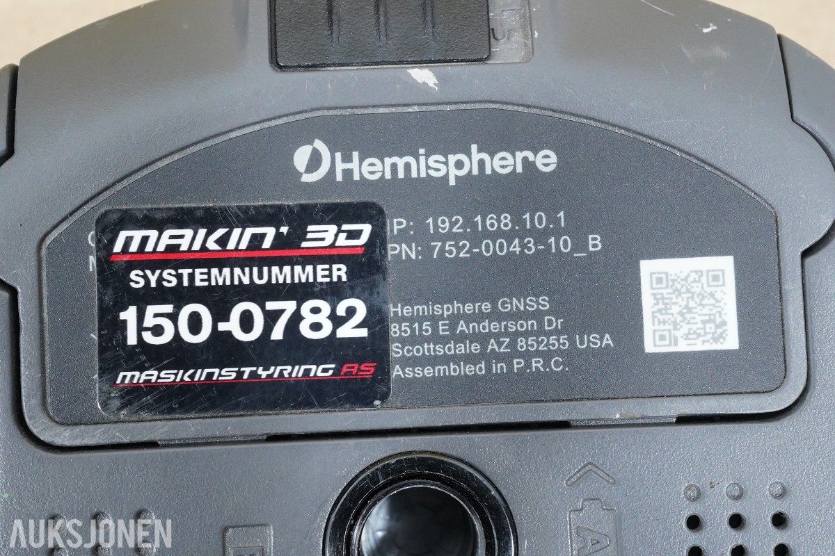 2025 Makin' 3D GNSS-utstyr med Panasonic Toughbook FZ-A3
