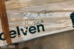 Lekt/rekke 36x70 mm beiset grå