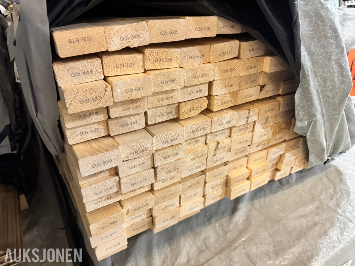 1 pakke lekt/rekke 36x73 mm