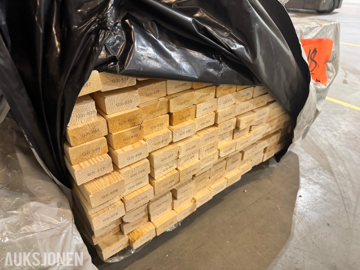 1 pakke lekt/rekke 36x73 mm
