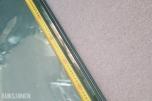 2 stk Glassrekkverk av laminert glass